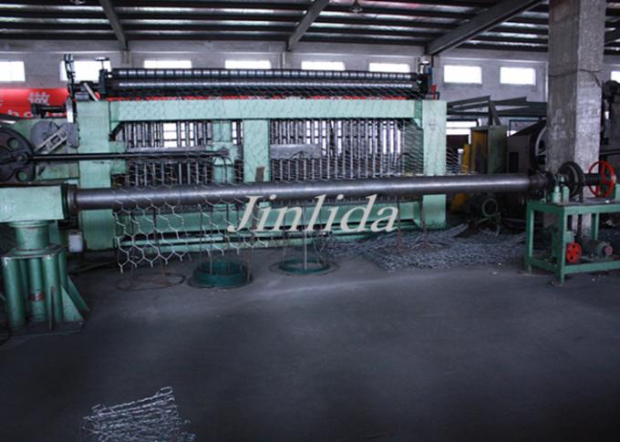 Auto Gabion Mesh Wire Netting Machine For 80x100mm Gabion Mesh
