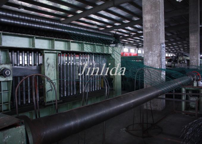 Auto Gabion Mesh Wire Netting Machine For 80x100mm Gabion Mesh