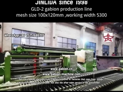 GLD-2 High speed automatic PLC control gabion production line