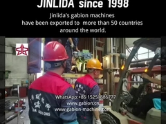 heavy duty GLD-2 gabion production line ,working width 4300,mesh size 80x100mm