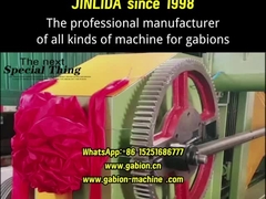 New type GLD-2 heavy duty gabion mesh machine mesh size 60x80mm,80x100mm,100x120mm etc.