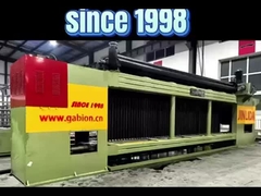 The fifth-generation physical intelligent CNC gabion net machine