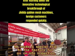 Gabion Mesh Machine Innovation at Jinlida: Sparked Global Curiosity and Visits