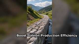 How Gabion Mesh Safeguards River Slopes!
