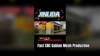 JINLIDA CNC Gabion Mesh Machine | Simple Operation, Fast Production
