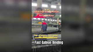 Automatic Edge Binding Machine for Gabion Mesh – Fast, Reliable & Durable