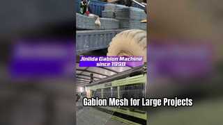 High-Quality Gabion Mesh & Machines | JINLIDA for Infrastructure, Slope & Riverbank Protection