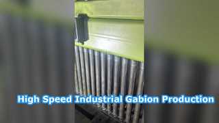 Industrial Gabion Machine Running
