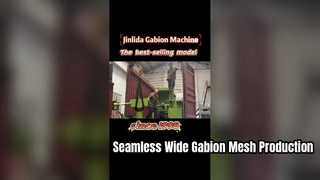 Revolutionizing Gabion Production: JINLIDA 5300mm CNC Machine Solves Riverbank Erosion!
