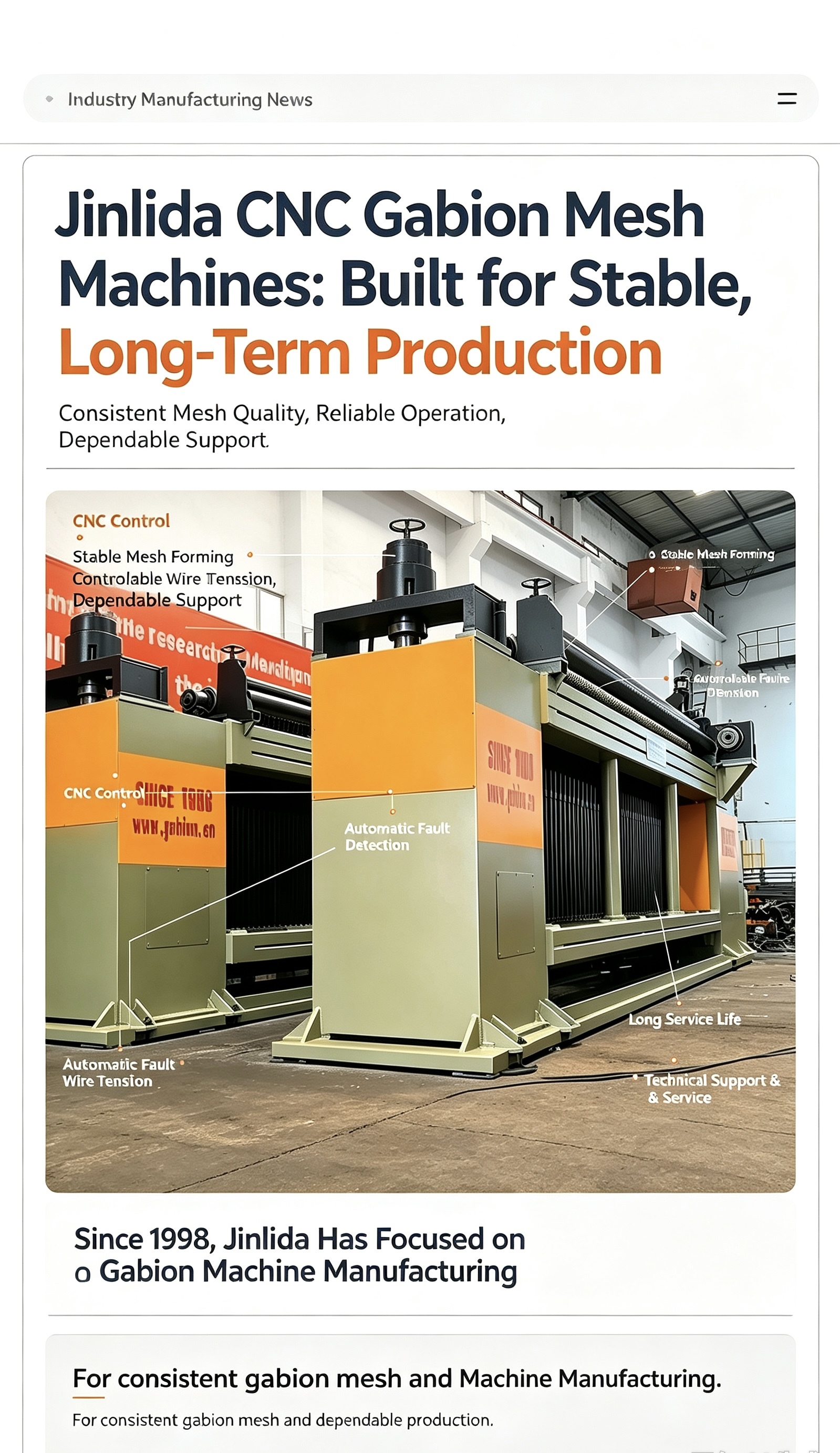 Latest company blogs about The Cheapest Gabion Machine Is Not Always the Lowest-Cost Machine