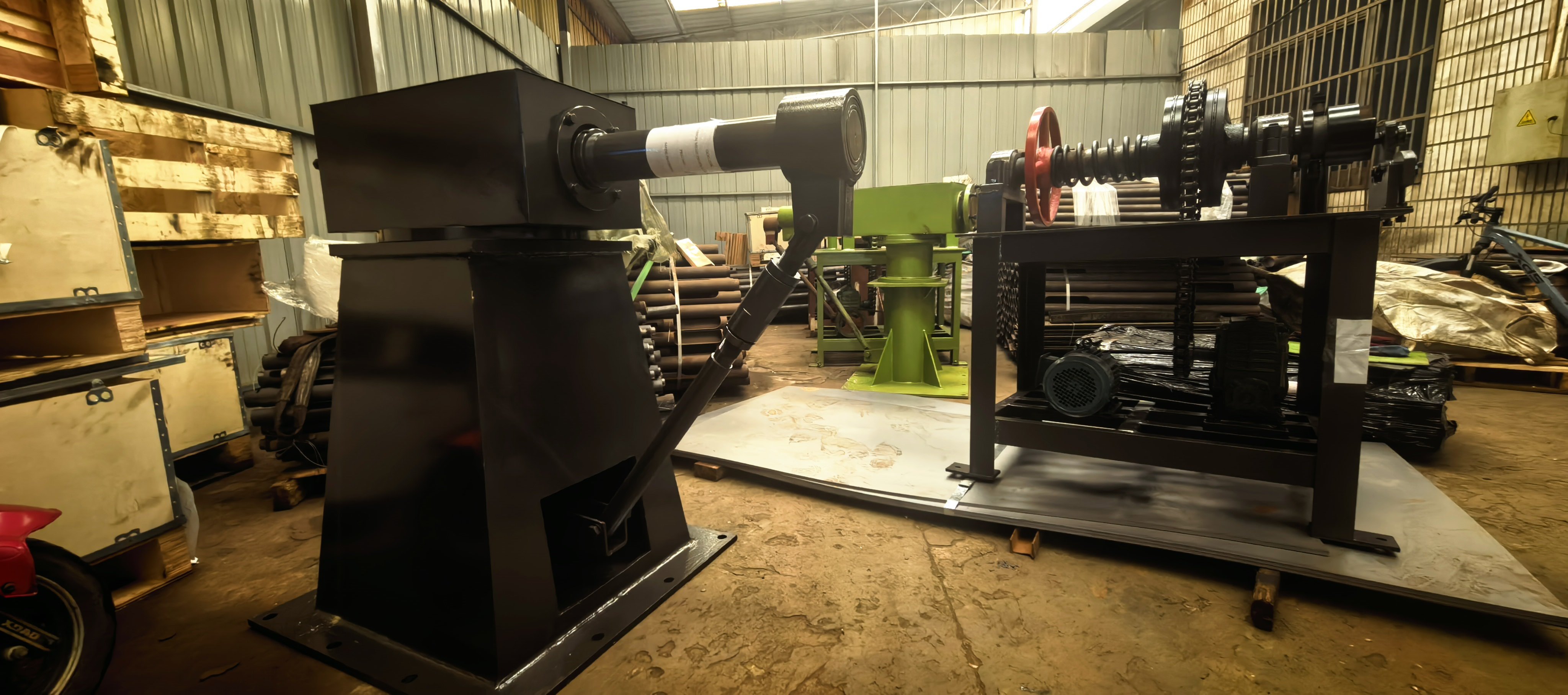 Latest company blogs about Jinlida Reinforced Mesh Coiler Completes R&D and Passes Customer Acceptance: Higher Load and Easier Unloading