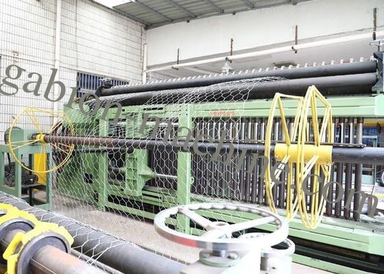 High Speed Gabion Production Line / Gabion Mesh Cutting Machine 7.5kw 6t