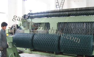 Customized High Speed Gabion Mesh Weaving Machine , Spring Coiling Machine 4300mm Width