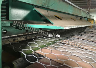 Hydraulic Stainless Steel Wire Mesh Cutting Machine / Gabion Production Line