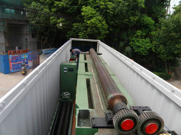 Buy Zine Coated  Gabion Mesh Machine / Gabion Mattress With Automatic Oil System online manufacture