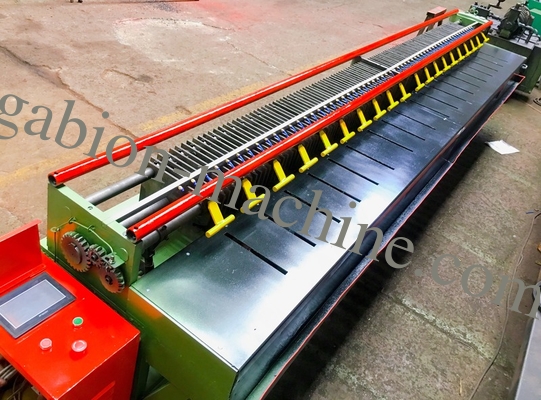 Buy Automatic Gabion Box Machine 2-4m Mesh Width 2-4mm PLC Control System online manufacture
