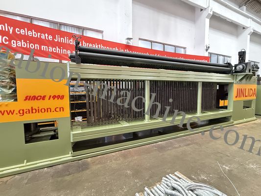 Buy One-Touch Revolution: JINLIDA CNC Gabion Machine with Instant Mesh Adjustment online manufacture
