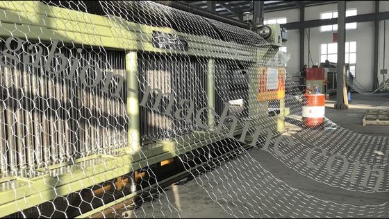 Buy Double-Twist Hexagonal Mesh Machine with 220/380V Voltage 5300mm Weaving Width and 7200x1530x2560mm Dimension online manufacture