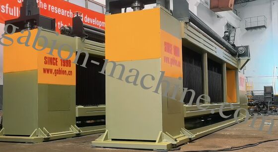 Buy JINLIDA CNC-5300 Heavy-Duty CNC Gabion Basket Welding Machine 5300mm Width Double Twist Mesh Production Equipment online manufacture