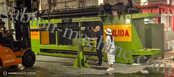 Buy Heavy-Duty Automatic Hexagonal Gabion Mesh Production Line: High-Speed Machinery for River Bank Protection and Hydraulic Engineering online manufacture