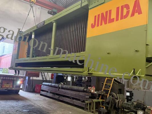 Buy LNWL-5 CNC Gabion Mesh Machine 4300mm Working Width PLC Servo Drive for River Bank Slope Protection online manufacture