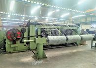3kW  Trapezoidal  60x80mm Chain Link Mesh Machine With Automatic Oil System
