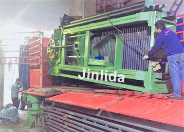 Galvanized Gabion Hexagonal Wire Netting Machine With Automatic Oil System