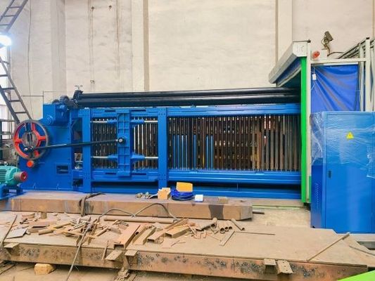 Buy SGS 84*110mm Double Twist Hexagonal Gabion Wire Mesh Machine online manufacture