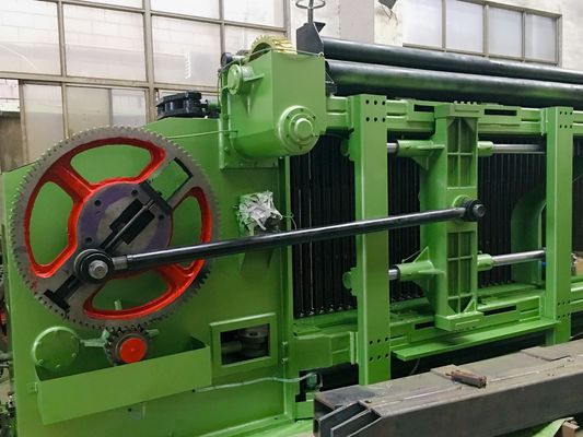 Buy LNWL4 3 Cross 100x120mm Gabion Mesh Making Machine for River Course online manufacture