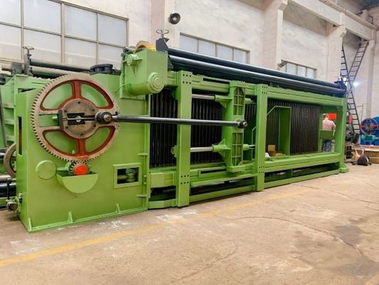 Buy 3 Twist PLC Control Gabion Mesh Machine For Hexagonal Wire Netting  Mattress online manufacture