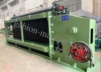 Buy Double Rack Drive 4.2mm Wire Gabion Machine For Sustain Bank online manufacture