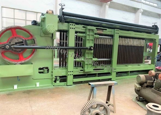 Buy PLC Control 4300mm Gabion Machine Galvanized 80*100mm Gabion Basket for Soil Retention online manufacture