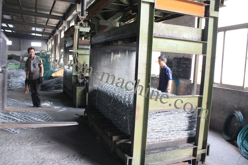 5.5kw High Efficiency Gabion Mesh Packing Machine With Electrical Systems