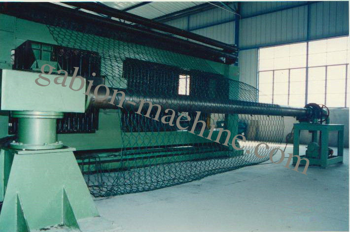 PLC Control Gabion Box Machine With Automatic Stop System / 2.5mm Wire Dia.
