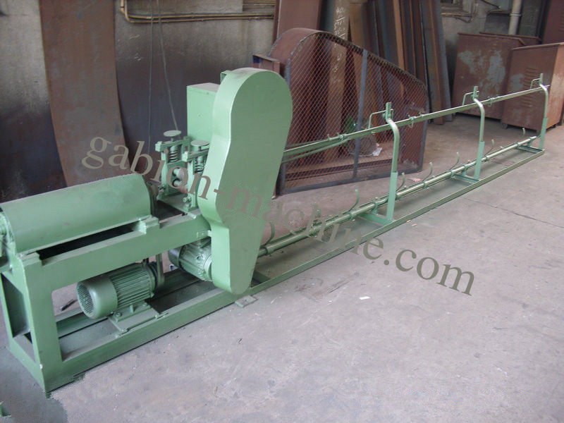 Galvanizing And Pvc Wire Straightening And Cutting Machine For 4000mm Width