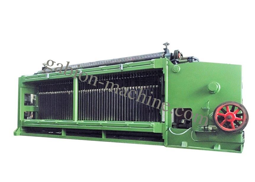 Double Twist Gabion Box Machine , Gabion Wire Baskets Machine 100×120mm ...