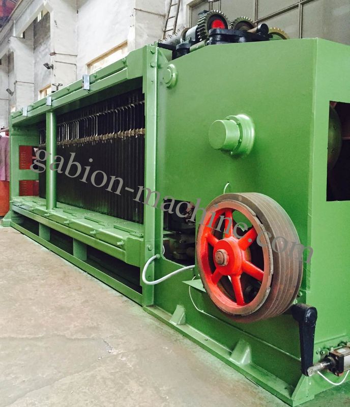 1.6mm 4300mm Hexagonal Wire Netting Machine For Flooding Protection