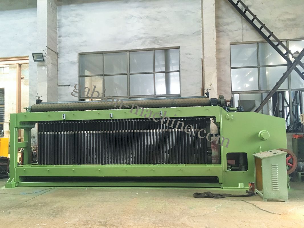 1.6mm 4300mm Hexagonal Wire Netting Machine For Flooding Protection