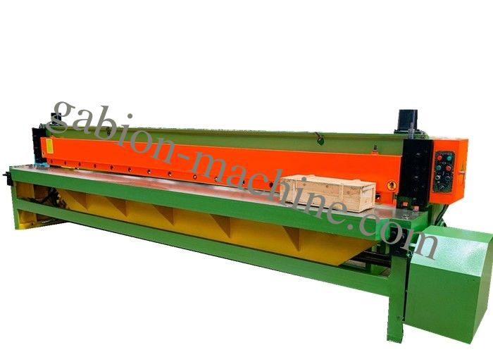 4.5m Wire Gabion Production Mesh Shearing Machine With High Accuracy