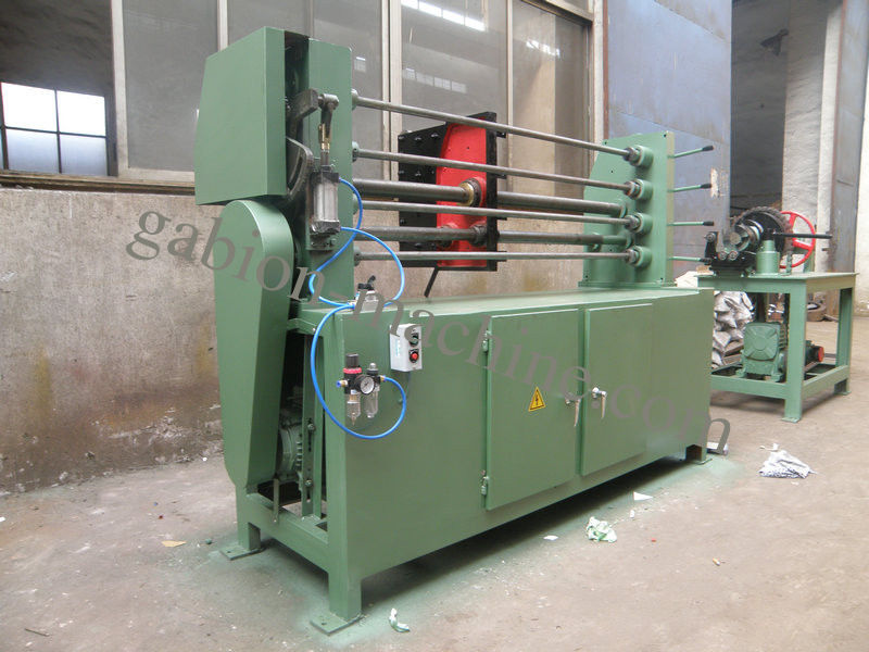 Automatic Gabion Box Machine 6 bars Spiral Coiling Machine 1.5kw