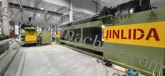 Fully Automatic CNC Gabion Box Production Line – Precision PLC Control for 2m/3m/4m Width Mesh