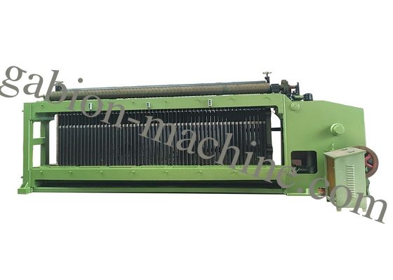 PLC Control Gabion Box Machine With Automatic Stop System / 2.5mm Wire Dia.