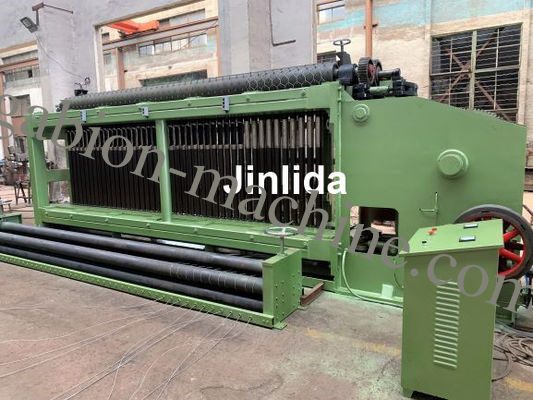 22kw Heavy Duty Gabion Box Hexagonal Wire Netting Machine 4300mm Mesh Width
