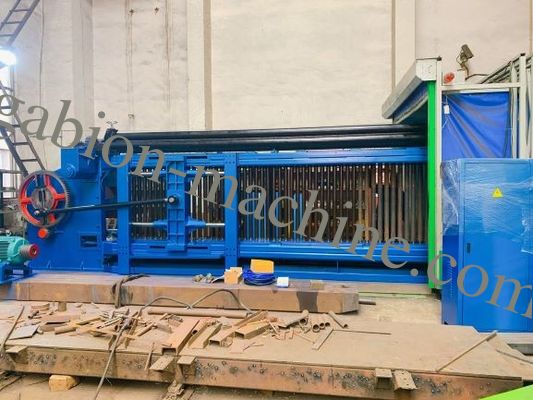 SGS 84*110mm Double Twist Hexagonal Gabion Wire Mesh Machine