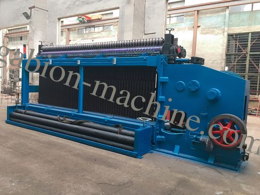 Low Friction 25r/Min 80X100mm Iron Gabion Machine For Construction