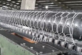 Automatic Stop 4m Width Gabion Machine For Flood Protection