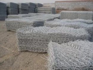 Automatic 3.0mm Galvanized Wire 4x1m Mesh Gabion Machine For Retainer Wall