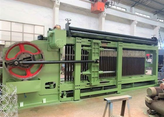 Automatic Double Rack Drive Hexagonal Wire Netting Machine 4.0mm Wire for Landslide Protection