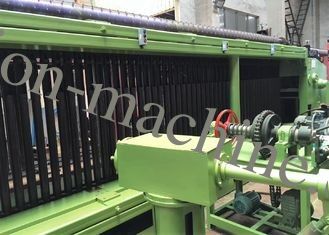 3 Cross  Galvanized Iron Gabion Making Machine With Big Worm Gear Case