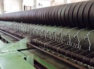 195m/H Double Twist Gabion Production Line fencing applicaiton